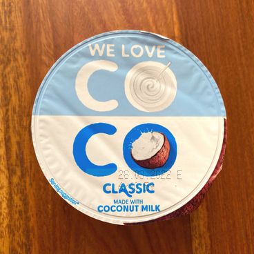 We love Coco vagy Vemondo Veganes Kokosdessert